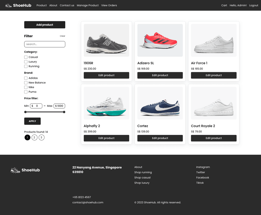 ShoeHub